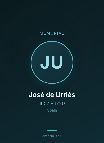 Memorial portrait of José de Urriés