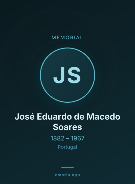 Memorial portrait of José Eduardo de Macedo Soares