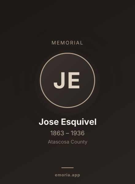 Memorial portrait of Jose Esquivel