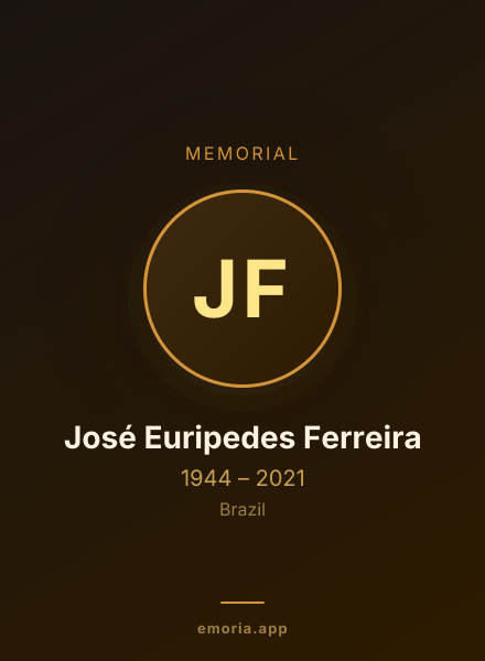 Memorial portrait of José Euripedes Ferreira