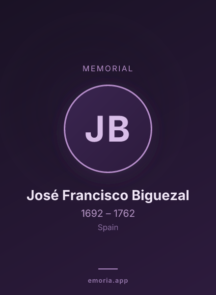 Memorial portrait of José Francisco Biguezal