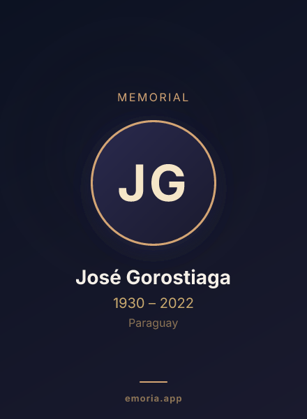 Memorial portrait of José Gorostiaga