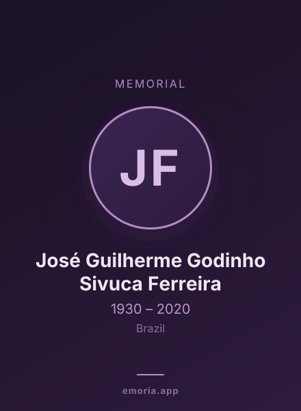 Memorial portrait of José Guilherme Godinho Sivuca Ferreira