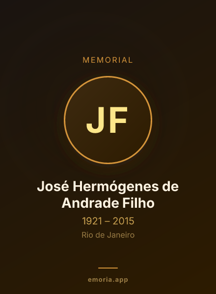Memorial portrait of José Hermógenes de Andrade Filho