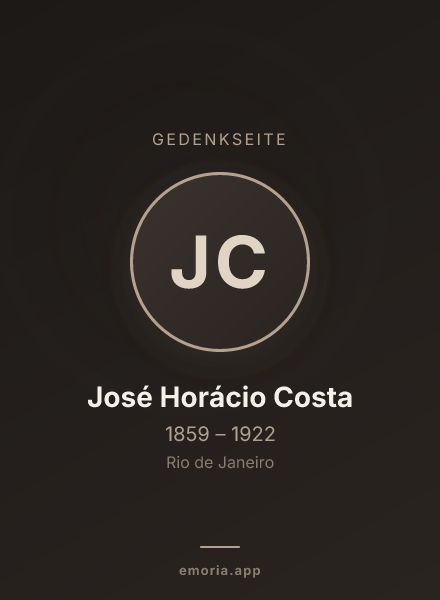 Gedenkportrait von José Horácio Costa