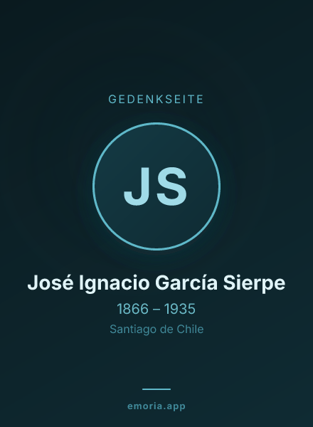 Gedenkportrait von José Ignacio García Sierpe