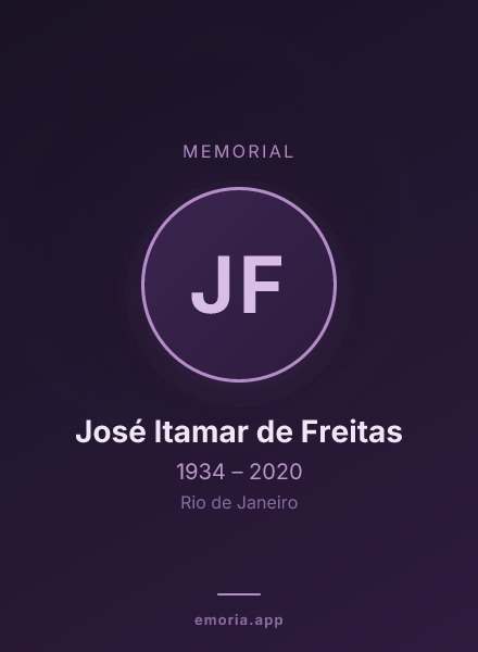 Memorial portrait of José Itamar de Freitas