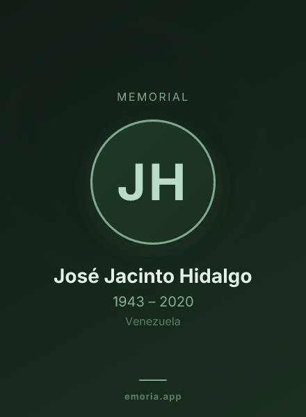 Memorial portrait of José Jacinto Hidalgo