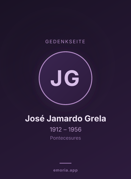 Gedenkportrait von José Jamardo Grela