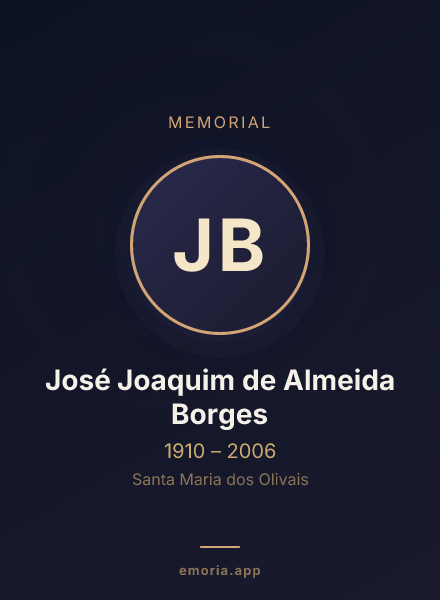 Memorial portrait of José Joaquim de Almeida Borges