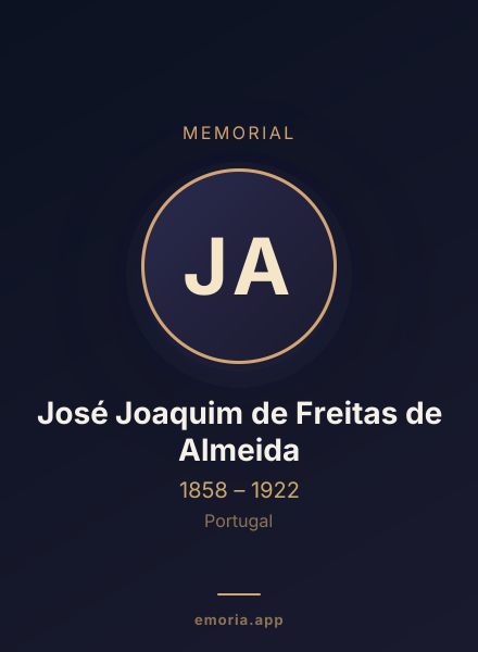 Memorial portrait of José Joaquim de Freitas de Almeida