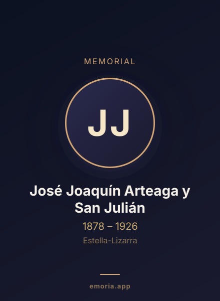 Memorial portrait of José Joaquín Arteaga y San Julián
