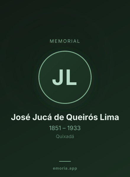 Memorial portrait of José Jucá de Queirós Lima