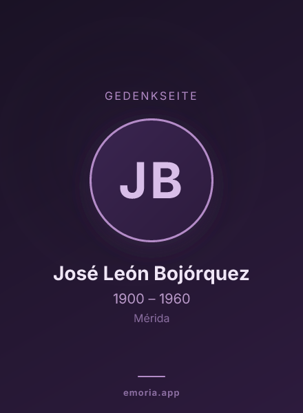 Gedenkportrait von José León Bojórquez