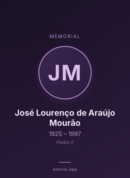 Memorial portrait of José Lourenço de Araújo Mourão