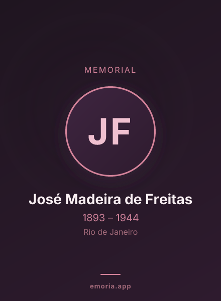 Memorial portrait of José Madeira de Freitas