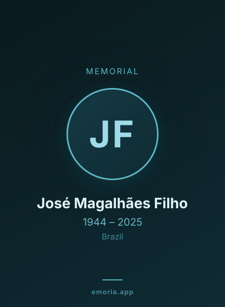 Memorial portrait of José Magalhães Filho