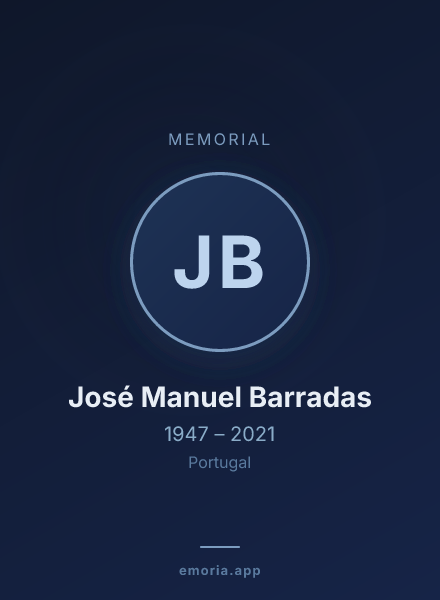 Memorial portrait of José Manuel Barradas