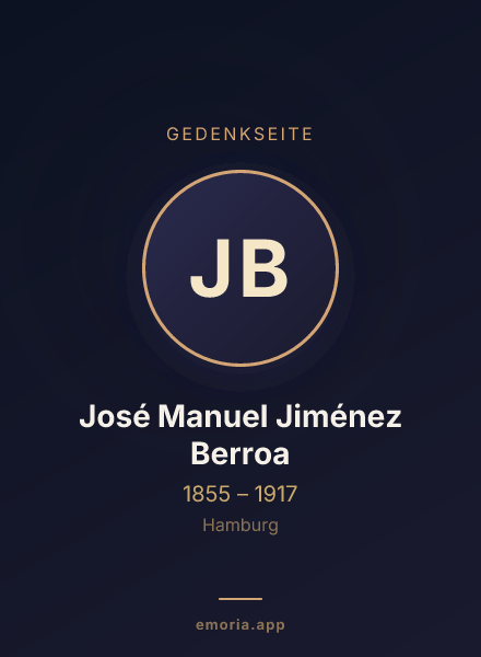 Gedenkportrait von José Manuel Jiménez Berroa