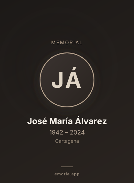 Memorial portrait of José María Álvarez