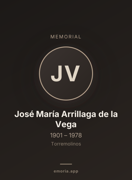 Memorial portrait of José María Arrillaga de la Vega