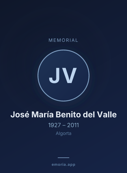 Memorial portrait of José María Benito del Valle