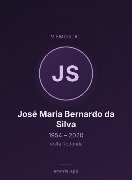 Memorial portrait of José Maria Bernardo da Silva