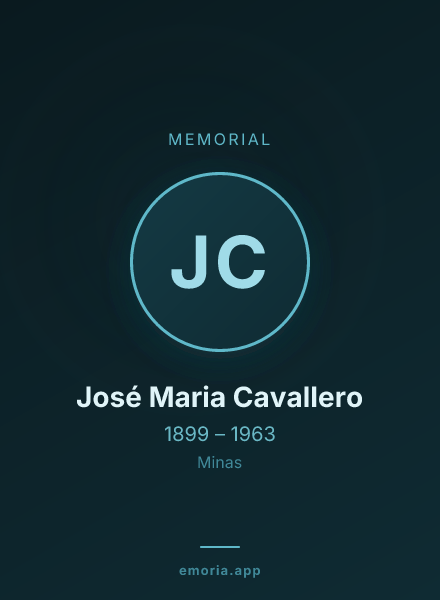 Memorial portrait of José Maria Cavallero