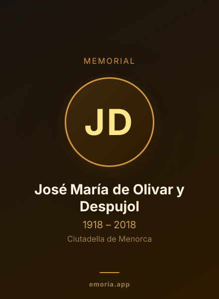 Memorial portrait of José María de Olivar y Despujol