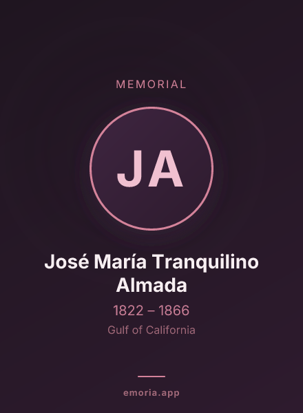 Memorial portrait of José María Tranquilino Almada