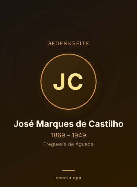 Gedenkportrait von José Marques de Castilho