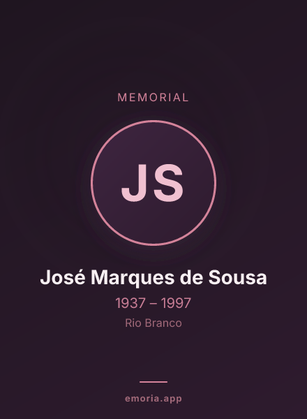 Memorial portrait of José Marques de Sousa