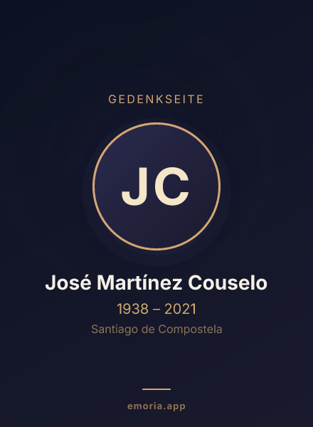 Gedenkportrait von José Martínez Couselo