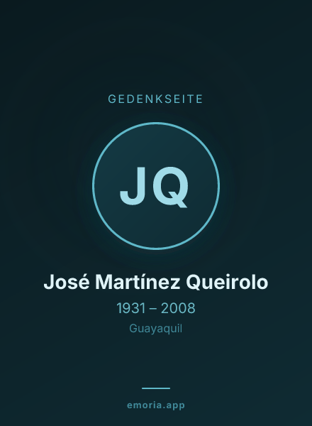 Gedenkportrait von José Martínez Queirolo