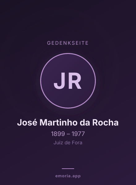 Gedenkportrait von José Martinho da Rocha