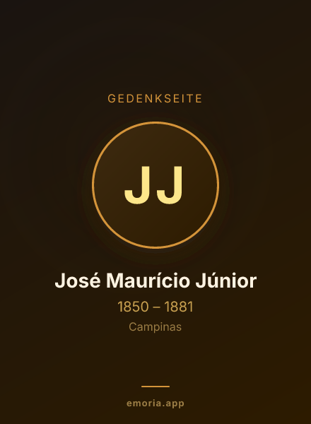 Gedenkportrait von José Maurício Júnior