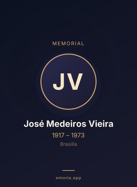 Memorial portrait of José Medeiros Vieira