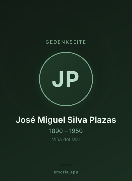 Gedenkportrait von José Miguel Silva Plazas