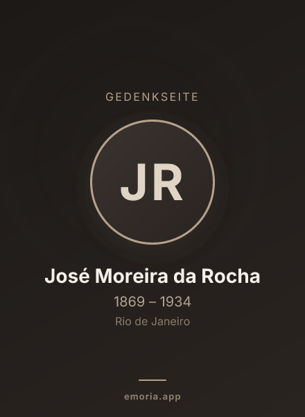 Gedenkportrait von José Moreira da Rocha