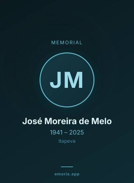 Memorial portrait of José Moreira de Melo