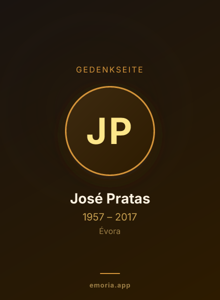 Gedenkportrait von José Pratas