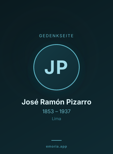 Gedenkportrait von José Ramón Pizarro