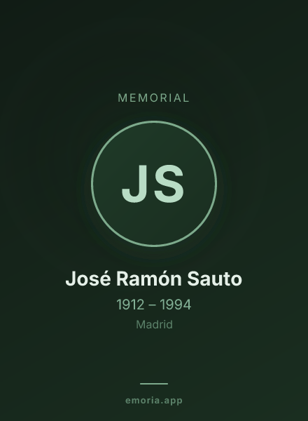 Memorial portrait of José Ramón Sauto
