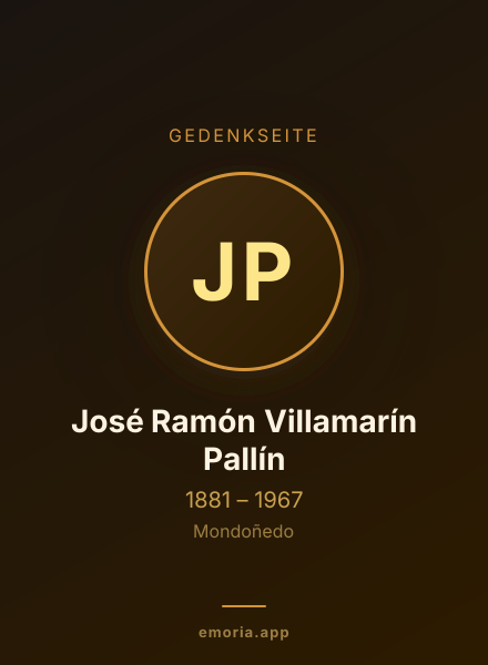 Gedenkportrait von José Ramón Villamarín Pallín