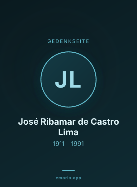Gedenkportrait von José Ribamar de Castro Lima