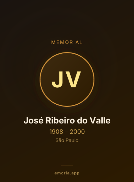 Memorial portrait of José Ribeiro do Valle