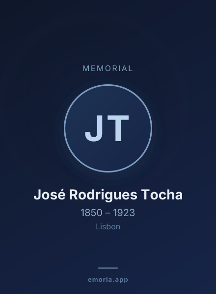 Memorial portrait of José Rodrigues Tocha