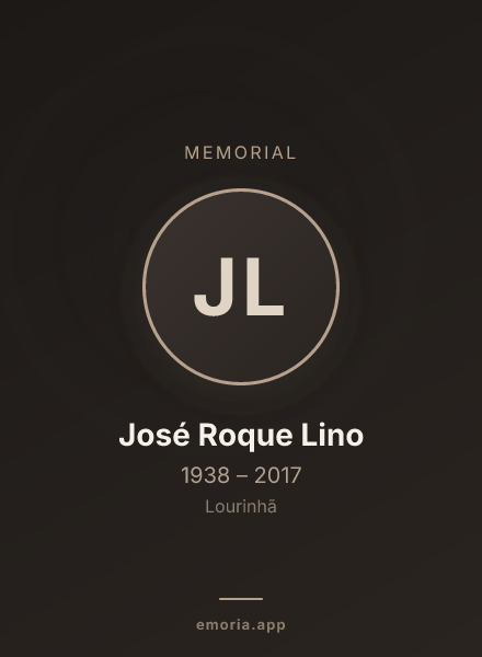 Memorial portrait of José Roque Lino