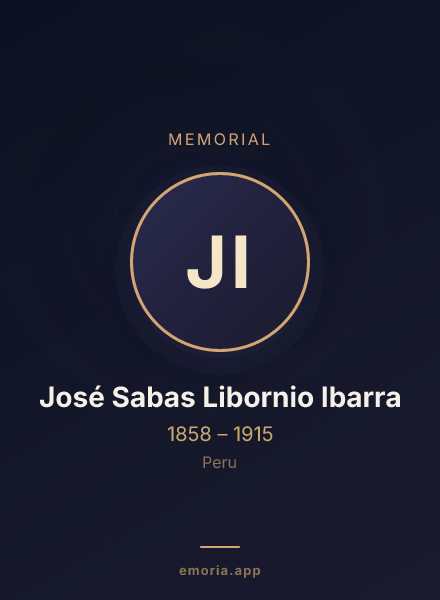 Memorial portrait of José Sabas Libornio Ibarra