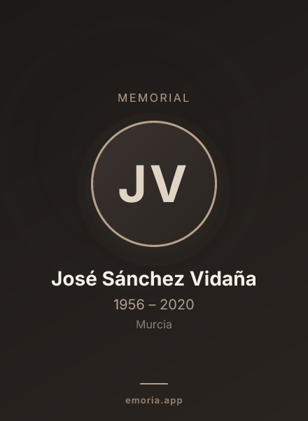 Memorial portrait of José Sánchez Vidaña